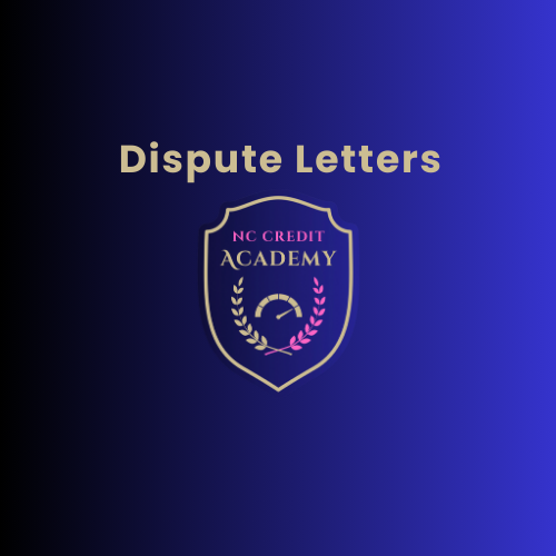 NCA Dispute Letters