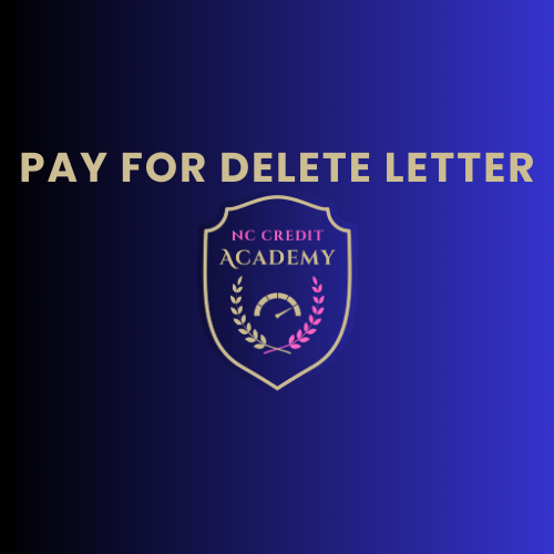 NCA Pay for Delete Letter