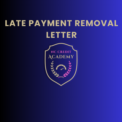 NCA Late Payment Removal Letter